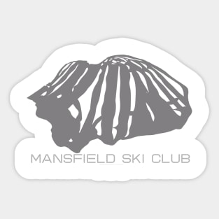 Mansfield Ski Club Resort 3D Sticker